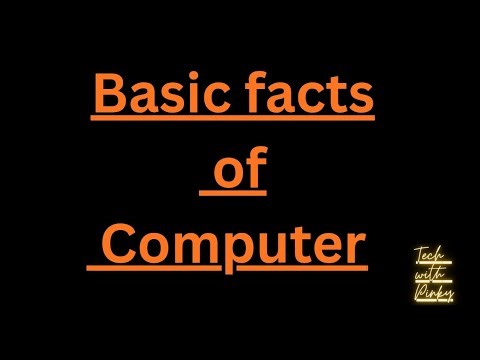 Basic facts of computer #including IPO cycle #important