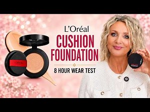 L’Oréal Cushion Foundation Review | Application & 8 Hour Wear Test
