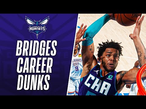 Top 10 Best Miles Bridges Career Dunks! ☄️