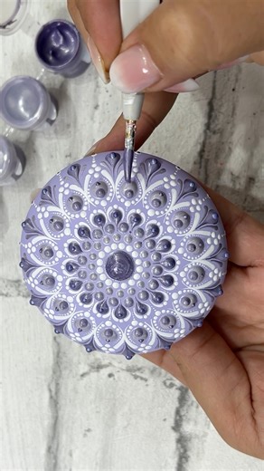 39K views · 586 reactions | Dot Art Mandala Rock Painting ✨ #mandala #decor #dotart #acrylicpainting #fblifestyle #creativeprocess #artmeditation #beautifulart #mandalastone #mandalarocks | Art of Points | Facebook