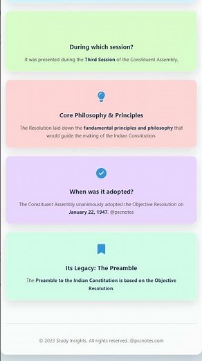 Objective Resolution and its implications