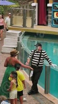 Mime Tom's Most EPIC SeaWorld Moments | Comedy Gold #shorts