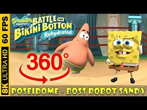 Poseidome - BOSS Robot Sandy | SpongeBob SquarePants: Battle for Bikini Bottom - Rehydrated
