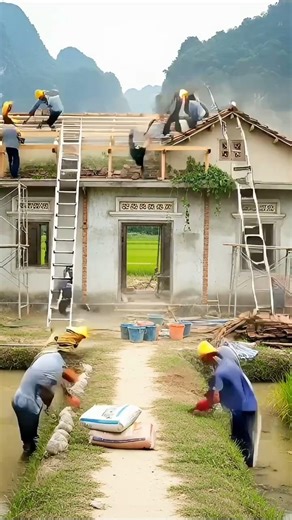 Abandoned House Restoration | Amazing Before &AfterTransformation#shorts #trending #timelapse