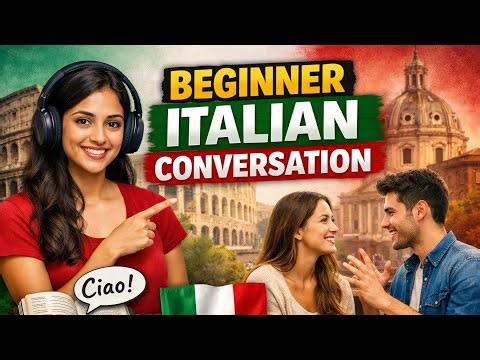 Beginner Italian Conversation Skills with Native-Like Pronunciation | Easy Italian Dialogues