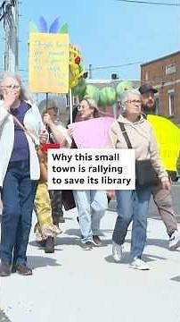 Why this town is trying to save its library #shorts