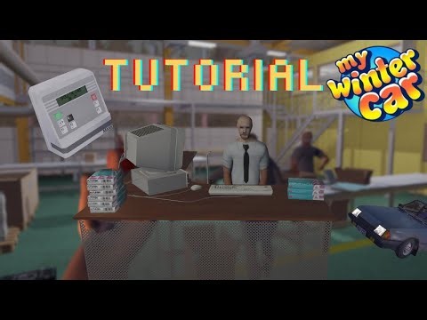 How to Get Hired and Work at a New Job?! My Winter Car [Tutorial]