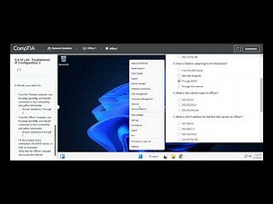 Testout | Network + | 6.4.10 Lab: Troubleshoot IP Configuration 3