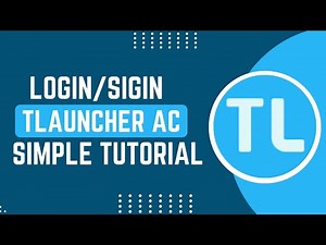 How To Login TLauncher Account !