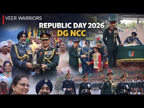 CHIEF OF AIR STAFF । RDC 2026 NEW DELHI VIDEO । REPUBLIC DAY CAMP । DG NCC NATIONAL CADET CORPS