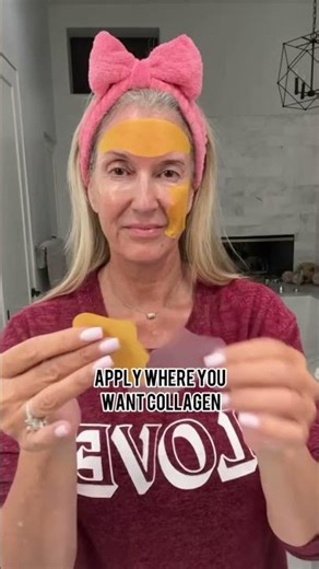 Korean Collagen melting mask tutorial