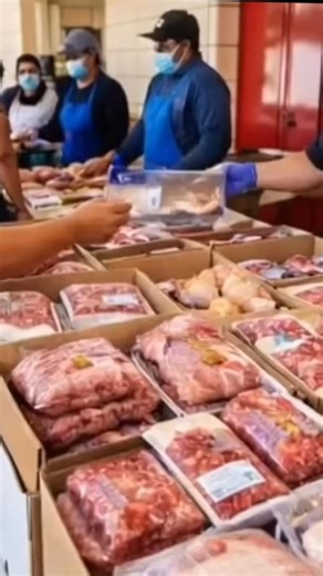 This Sunday from 8:00 AM to 12:00 PM, we are providing FREE food boxes for families in need. Each box includes eggs, potatoes, milk, rice, and fresh meat selections. Inside you’ll find bacon (1 lb), maple breakfast sausage, country sausage, pork chops, 4 chicken steaks, 2 hamburger packs, and 2 packs of ground beef. Turkey and ham are also available for pickup. Enter your ZIP code to confirm your location. #FreshMeat #FoodLovers #MeatLovers #FreshFoodDaily #Foodie #HealthyMeals #ProteinPacked #M