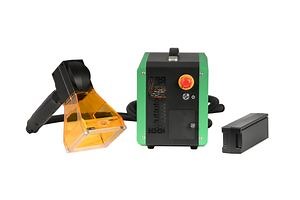 [Hot Item] Vzjet Portable Handheld Logo Qr Code Expiry Date Laser Printer Dm Code Variable Code Barcode Reader on Mirror