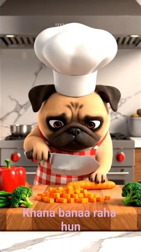 khana banaa raha hun #cartoon #video #cartoons #animation #dogcartoonvideo