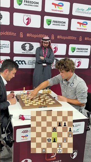 The final moments of the 2025 FIDE World Blitz Championship