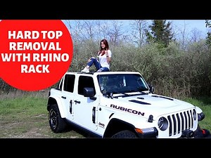 Jeep Hardtop Removal With Rhino Rack Backbone System (Jeep JL)