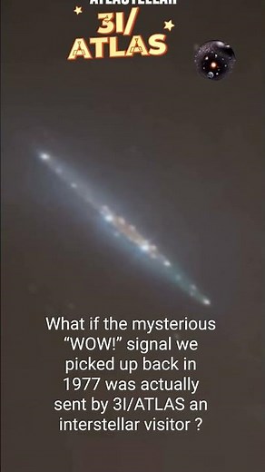 'WOW' Signal sent by 3IATLAS?