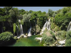 Kravica Waterfalls in Bosnia and Herzegovina | 4K