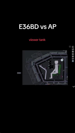 E36BD vs AP Tank Comparison in Space Simulation