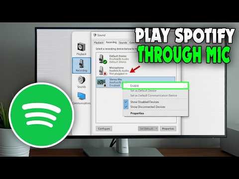 How To Play Spotify Through Your MIC - Full Guide