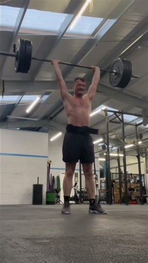 Hang Squat Clean → Split Jerk | 2 Reps of Explosive Strength