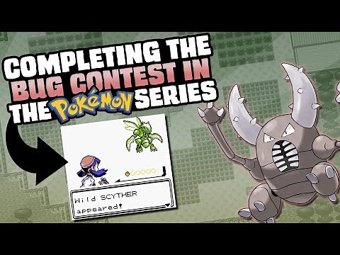 HOW EASILY CAN YOU COMPLETE EACH BUG CATCHING CONTEST IN THE POKEMON SERIES?