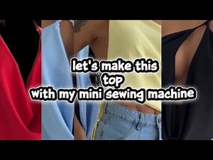 “LIVE: Learn How to Sew with a Mini Sewing Machine (Beginner-Friendly!)