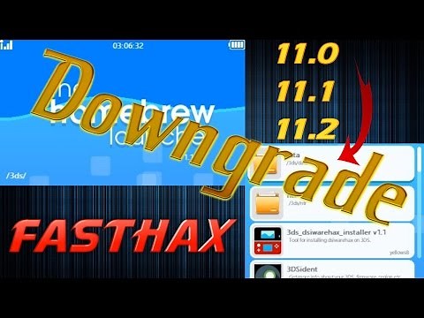 [3DS] How To Downgrade From 11.X (No DSiWare, 100% FREE!)