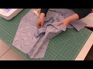 Tablier de cuisine SANS patron - tutoriel gratuit