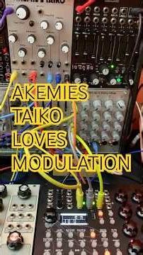 Akemies Taiko loves modulation #electronicmusic #akemiestaiko #almbusycircuits #sounddesign