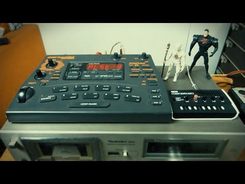 OBSCURE HALFTIME BASS JAM with ZOOM SAMPLETRAK ST 224 and KORG MONOTRON