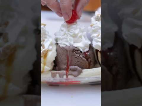 Easy Banana Split #recipe