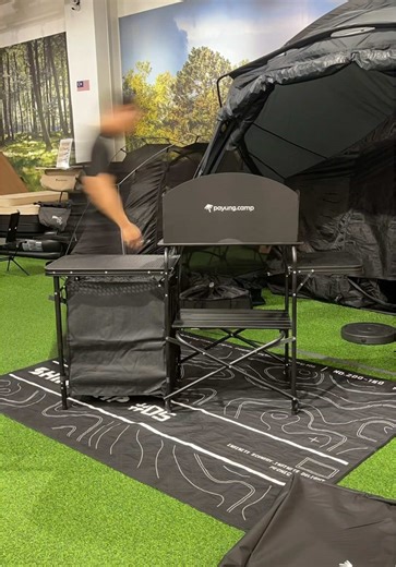 Portable Kitchen Cabinet for Camping Adventures