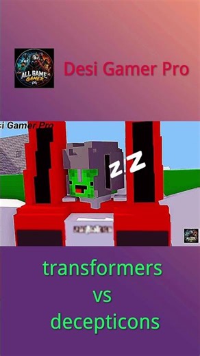 Transformers VS Decepticons Minecraft Video |#minecraft #transformers #gaming #new