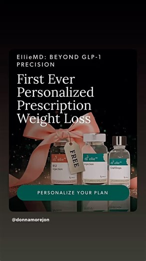 Introducing the next evolution of GLP-1 weight loss injections only from EllieMD. Now you can customize your formula to match your goals: ⚡ B12 – boost metabolism, focus, and daily energy 🔥 L-Carnitine enhance fat oxidation and endurance 💪 Glycine support lean muscle, collagen, and recovery ✨ NAD recharge cells, slow aging, and increase vitality EllieMD’s custom peptide injections blend medical precision with modern wellness. Whether you’re chasing sustainable fat loss, energy optimization, or