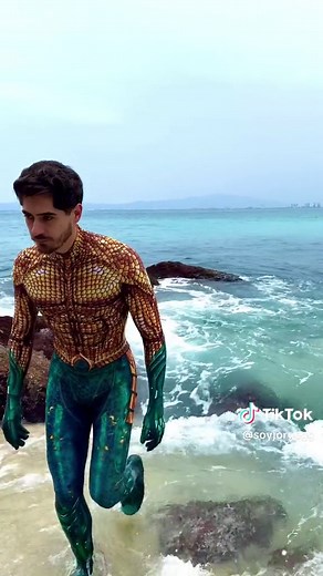 Cosplay as Aquaman in Puerto Vallarta