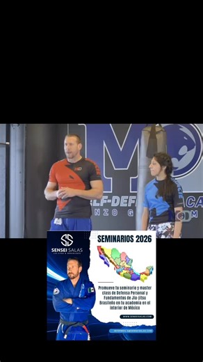 Guillermo Sensei Salas | Organiza tu Master Class. Con los mejores fundamentos en Defensa Personal y Jiu-jitsi Brasileño. | Instagram