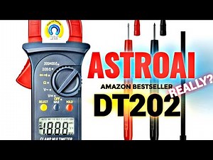 AMAZON'S BEST SELLING ASTROAI DT202 - CHEAP-O CLAMP Review & Teardown!