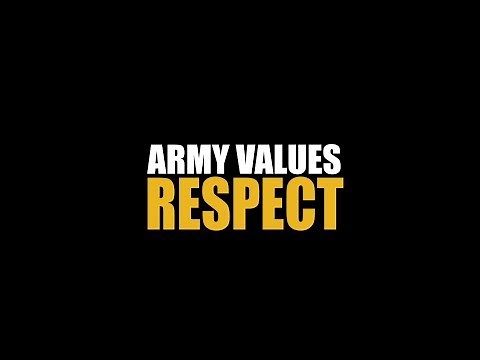 Army Values: Respect