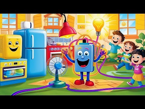 Electricity for Kids (Grade 1, 2 & 3) | What Is Electricity? | How Electricity comes to our home?