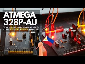 I CREATED A DEVELOPMENT BOARD USING ATMEGA 328P-AU - MY FIRST PROTOTYPE