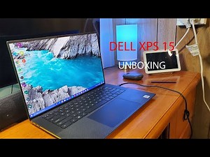 DELL XPS 15 9500 2020 UNBOXING
