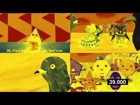 Ultimate Shape Song With Animals Combined! | Shape Song Effects | Gamavision Csupo Effects