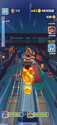 🐰 Subway Surfer Easter Ireland Crazy Run 🌈 #shorts #subwaysurfer