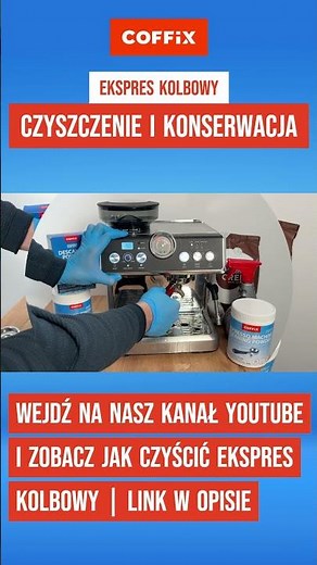 Zobacz jak czyścić ekspres kolbowy #portafilter #backflush #sage #odkamienianie #diy