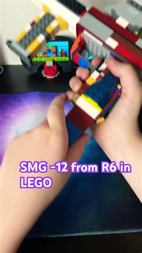 Lego SMG-12 from Tom Clancy Rainbow Six Siege