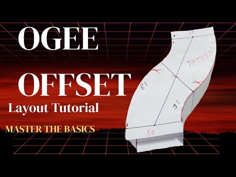 HOW TO LAYOUT OGEE OFFSET PAANO MAG LAYOUT NG OGEE OFFSET