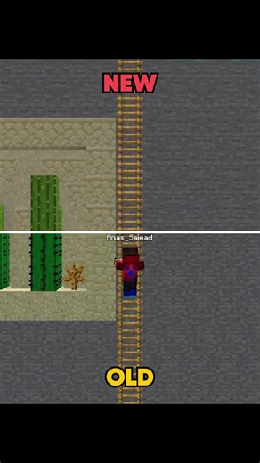 Minecraft: Old Vs New Textures.