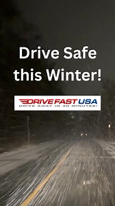 Snow on the road is not the place to test your limits. Slow down, leave extra space, and avoid sudden braking or acceleration so your tires can keep traction on icy, slushy pavement. Before you head out, clear your car, turn on your headlights, and remember: arriving a few minutes late is always better than not arriving at all.​ https://www.drivefastusa.com/ #WinterDriving #SnowSafety #SafeDriving #WinterRoads #DefensiveDriving #RoadSafety #SnowyRoads | Drive Fast USA | Facebook