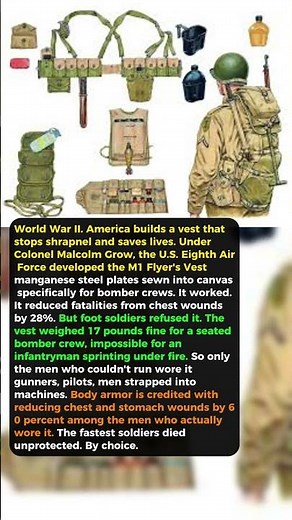 America Invented Armor to Save Soldiers — Then the Soldiers Refused to Wear It